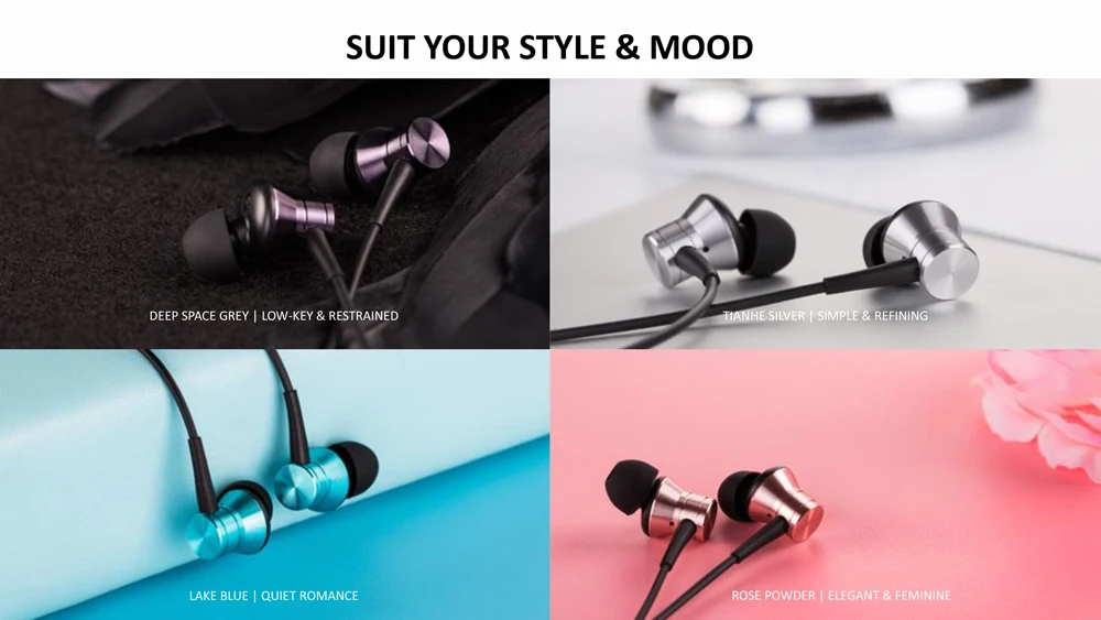 Original 1MORE E1009 Piston Metal Stereo Earphone In Ear Microphone Wired Headset 3 5mm Earphones Deep Bass Music Earphone