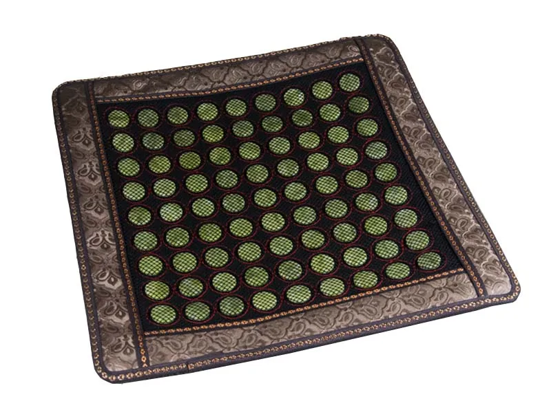 D jade cushion Seat cushion boss chair breathable jade car cushion sofa mat mat Bottom cool matt - Цвет: D