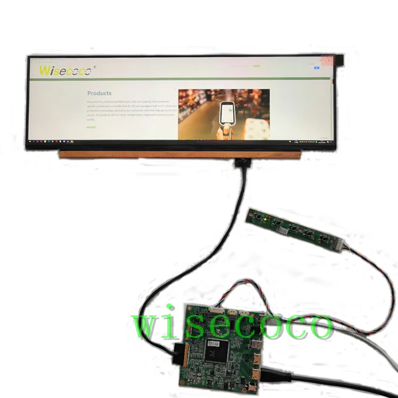 3840 1100 14 Inch 4k Ips Bar Scherm Type C Voor Pc Display Diy Kits Auto Lcd Mobile Phone Lcd Screens Aliexpress