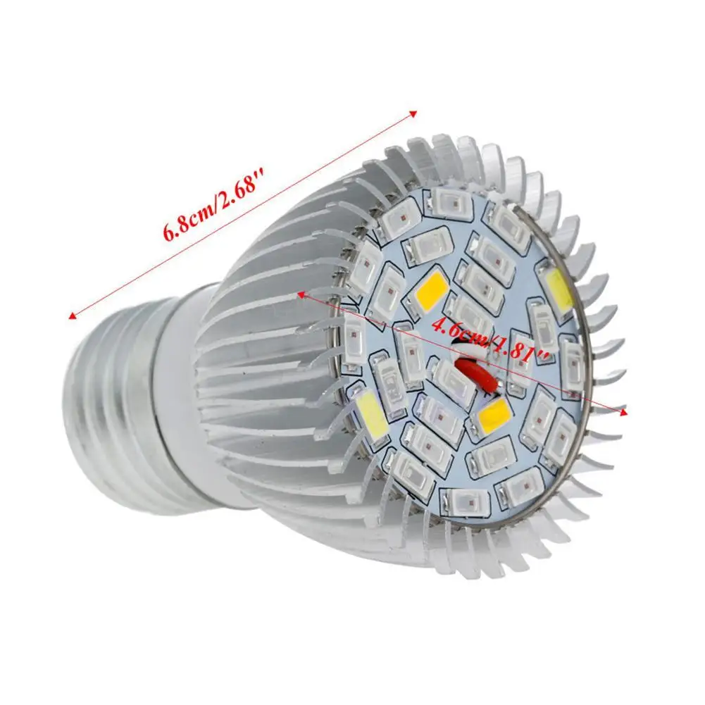 1piece 28led Plant Light Indoor Plant Growth Lamp Flower Potted Plant Fill Light For Hydroponic Flower Plants And Vegetables