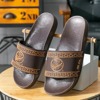 

2020 Summer Men slippers Flax Slippers Indoor Casual Shoes Breathable Slippers For Man Beach Sandals Male Home Slippers