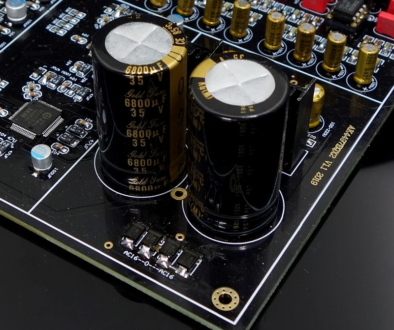 HiFi двойной AK4497 DAC DSD 32 бит 384 кГц AK4497EQ USB XMOS XU208 Amanero Bluetooth V5.0 APTX|Усилители мощности| |