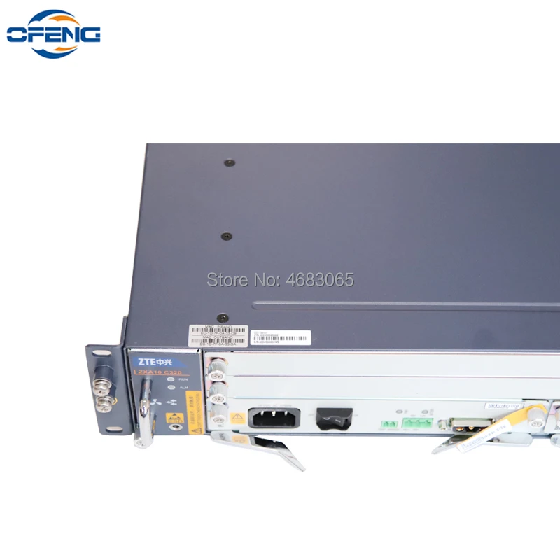 Zte C320 OLT шасси+ 1* SMXA+ 1* коляска для продажи оригинального мини zte C320 GPON OLT con tarjeta 1GE