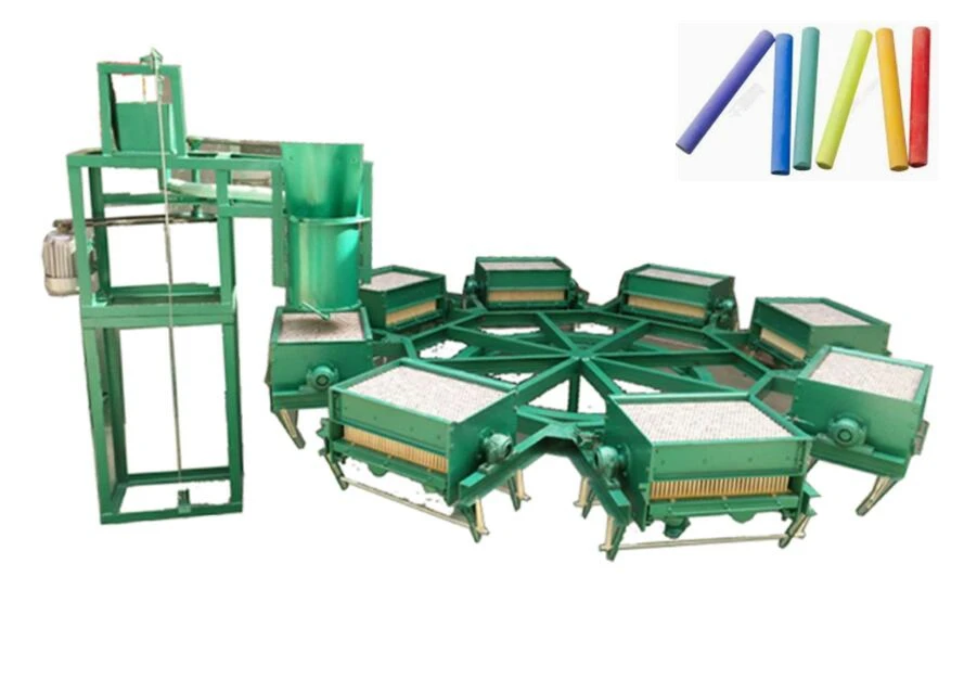 

800*8 Automatic Chalk making machine dustless chalk machine production line Chalk moulding machine industrial chalk equipment