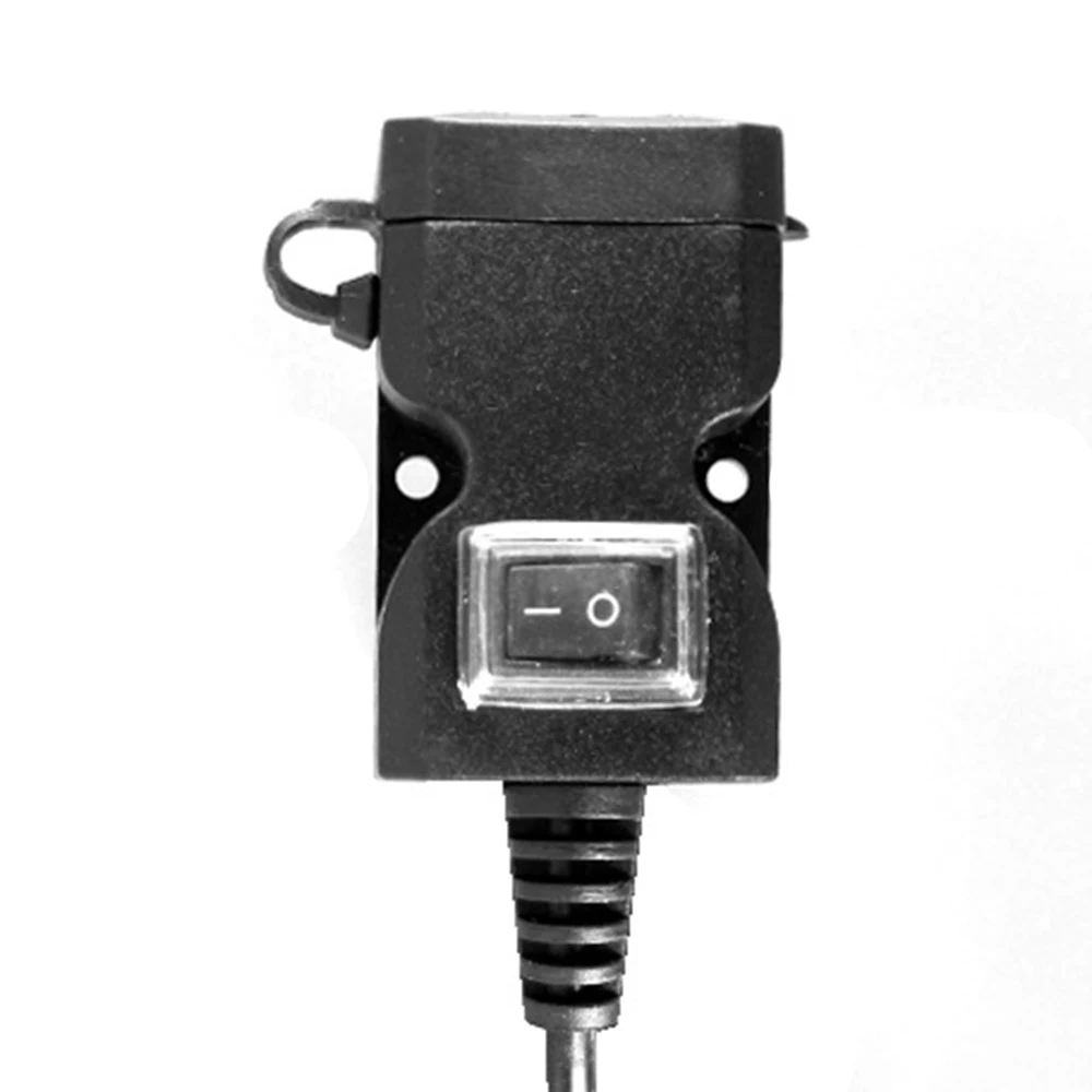 Универсальное водонепроницаемое зарядное устройство 9 в 24 с двумя USB разъемами и