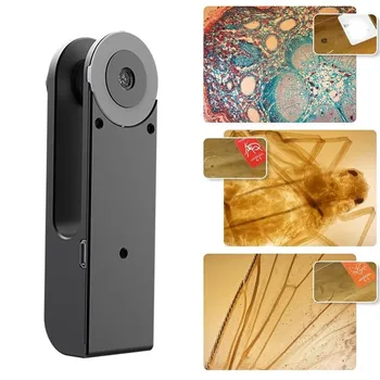 

Mobile Phone Universal Microscope Hd Camera Supplementary Light Lens 400X Microscope Camera Lens Universal for iPhone Android