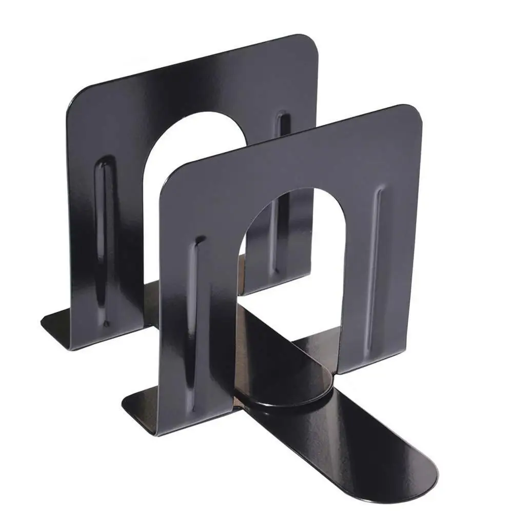 

Book stationary end non-slip book ends shelf stand metal book stand