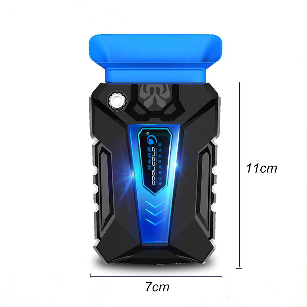 Портативный малошумный бесшумный USB вентилятор COOLCOLD для ноутбука охлаждающий