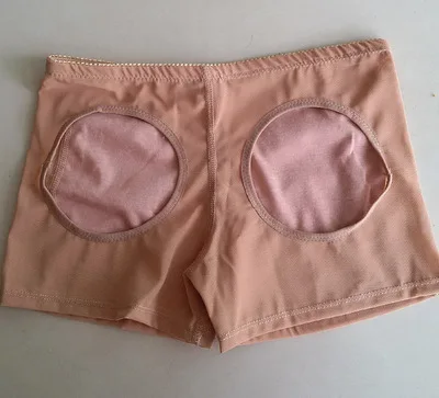 Women's Buttocks Mesh Body Shaping Hip Pants Open Butt Panties Shaper Panty Breathable Enhanced Body Shaper Slimming Tummy