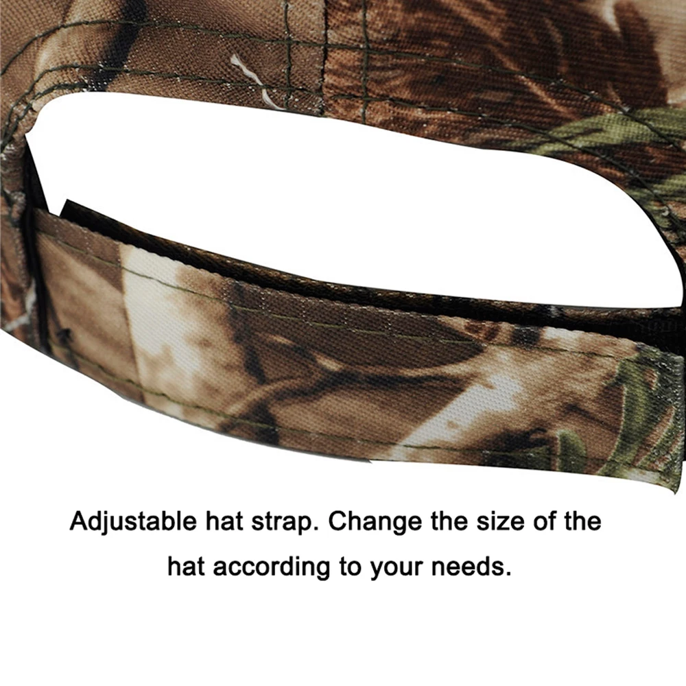 Открытый Охотничьи кепки камуфляж Snapback унисекс Шапки регулируемые улица