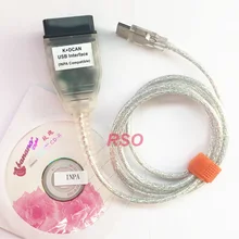 INPA K CAN кабель для BMW профессиональный сканер считыватель INPA диагностический инструмент KCAN с FT232RL чип OBD2 интерфейс для BMW 1998