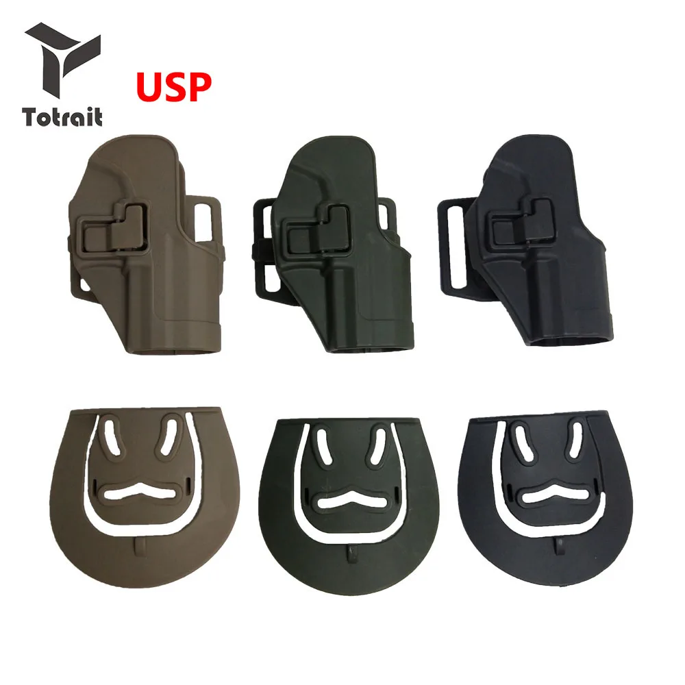 TOtrait кобура для оружия HK USP тактическая CQC компактная Военная Пистолетная страйкбольная охотничья кобура две платформы Аксессуары для оружия