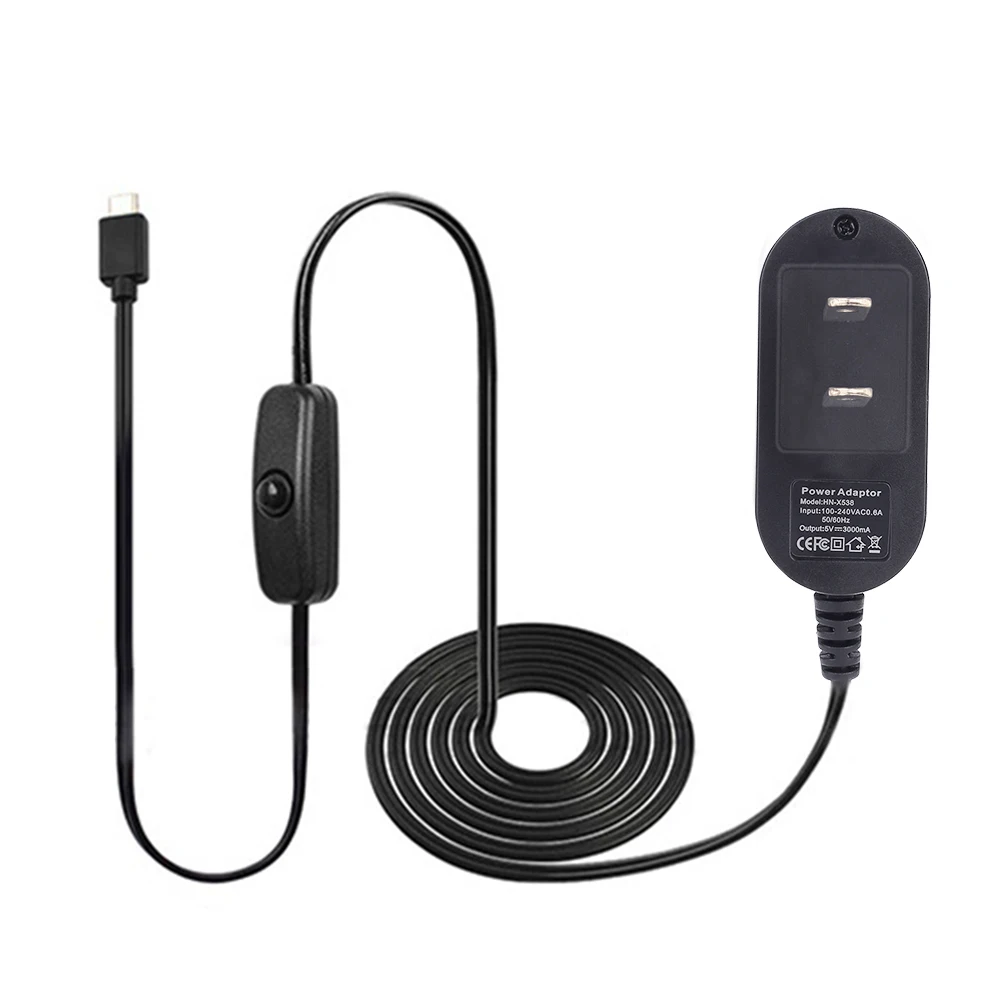 Для Raspberry Pi 4B настенное зарядное устройство маленький источник питания type-C US Plug Аксессуары для путешествий повторное зарядное устройство Быстрая зарядка