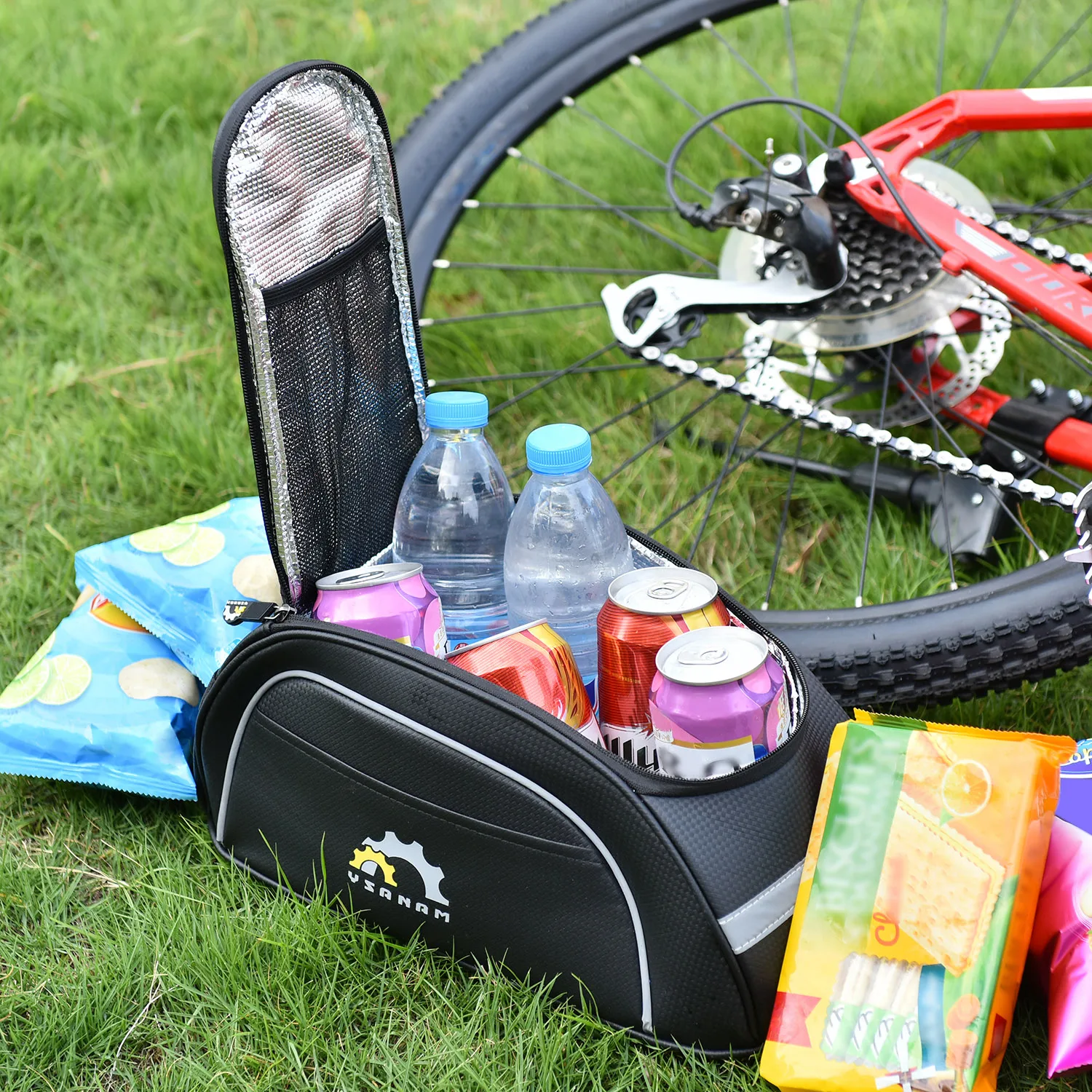 Bike Bag Waterproof Cycling Bicycle Insulated Cooler Bag Mtb Bike Trunk Bag Rear Rack Bags Storage Luggage Carrier Bags Pannier Bicycle Bags Panniers Aliexpress