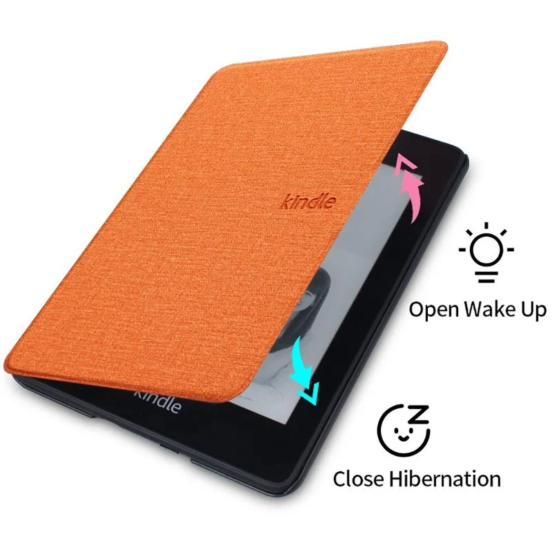 Case for Funda Kindle Paperwhite 11 Generation 2021 Embossed Leather Wallet  Tablet Etui for Kindle Paperwhite 2021 Case 11th Gen