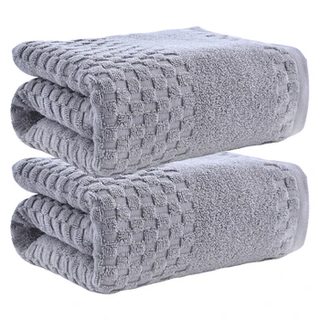 

2pcs/pack Large Home Hotel Soft Comfortable Quick Dry Beach Thickened Household Water Absorbing Bathroom 70x140cm Bath Towel