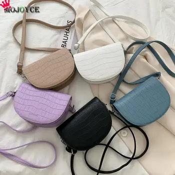 

Fashion Exquisite Shopping Bag Retro Women Stone Pattern Handbag Simple Shoulder Bag PU Female Crossbody Bags