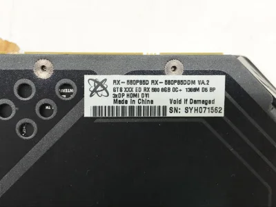 XFX б/у RX 580 8GB 256bit GDDR5 Настольный ПК игровые видеокарты видеокарта не Майнинг 580 8G