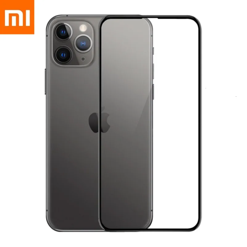 

Original Xiaomi iPhone Full Cover 3D Tempered Film Full Coverage Durable+Scratch Resistant Xiomi 3D Tempered Film For iPhone11