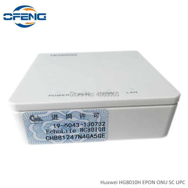 Hua wei HG8010H EPON волоконно-оптический ont 1 pon модем класс C+ FTTH режим английская прошивка