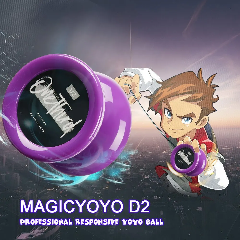 MAGICYOYO D2 Профессиональный отзывчивый йо-йо мяч в форме бабочки вращающаяся игрушка для детей начинающих высокое качество