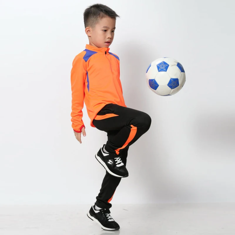 Winter Soccer Jersey pants Running Set 