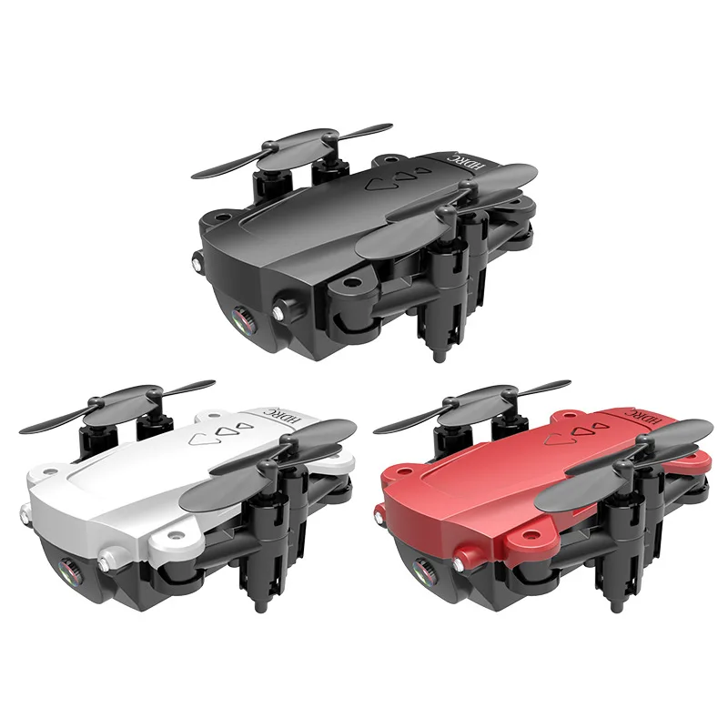 Cheap Folding mini Drone 4K HD Wide-angle Camera Aerial WiFi fpv Quadcopter Altitude Hold Long Battery Life RC Helicopter toys