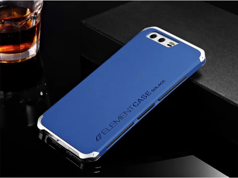 Для Huawei p10 p10 Plus чехол Роскошный элемент телефон сумка чехол с дизайнерским алюминием и с жесткой задней панелью чехол