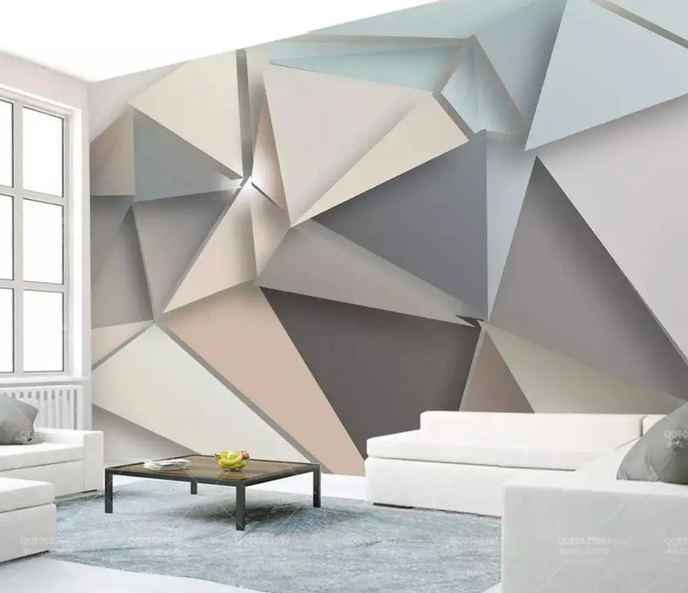 

[Self-Adhesive] 3D Diamond Pattern 1577344 Wall Paper mural Wall Print Decal Wall Murals
