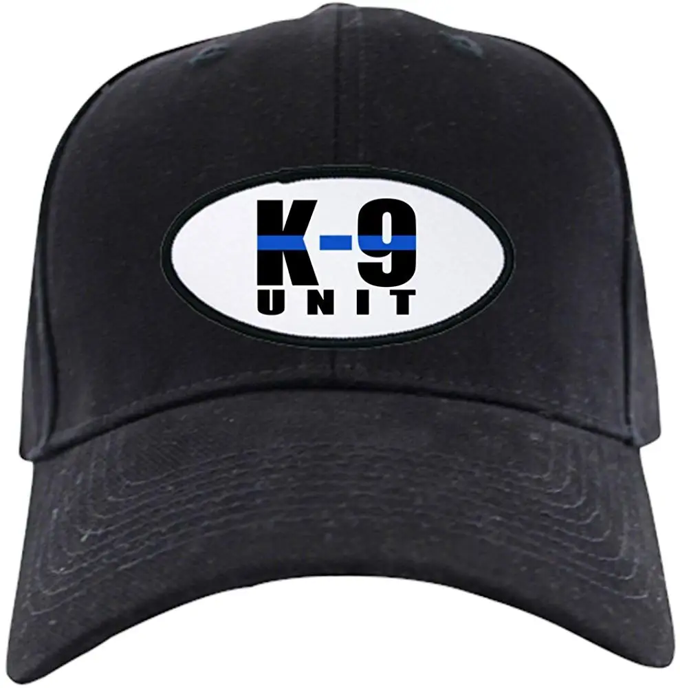 K-9 синяя линия-бейсболка, новинка Черная кепка