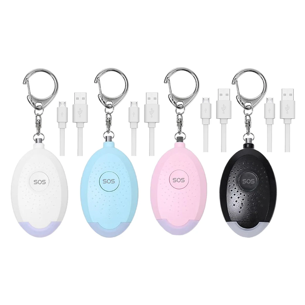 Safe Sound Personal Alarm Keychain Loud Alert 130db Self-Defense Siren Women | Красота и здоровье