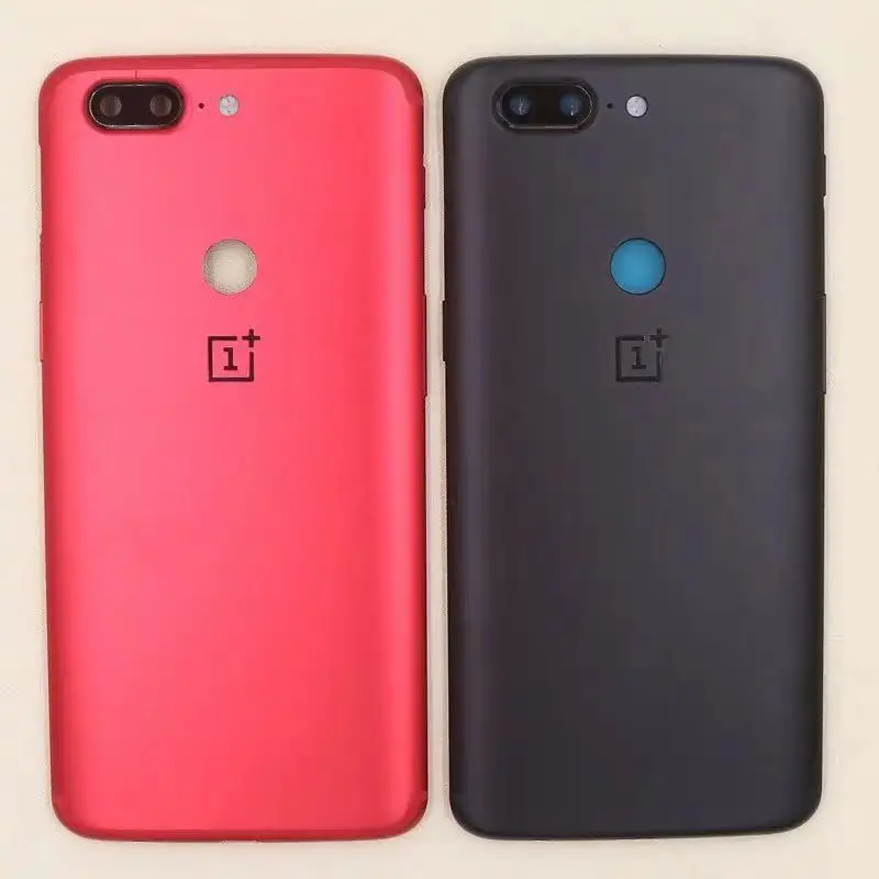 Чехол для ONEPLUS 5 T, Алюминиевая задняя замена крышки батарейного отсека с стеклом объектива+ слот для sim-карты+ Боковая кнопка