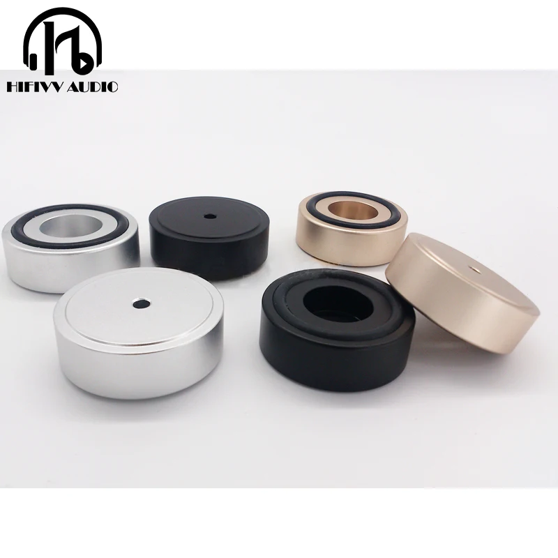 Hifi усилитель динамики подставки для ног шасси ПК машинные коврики колодки 4 шт.
