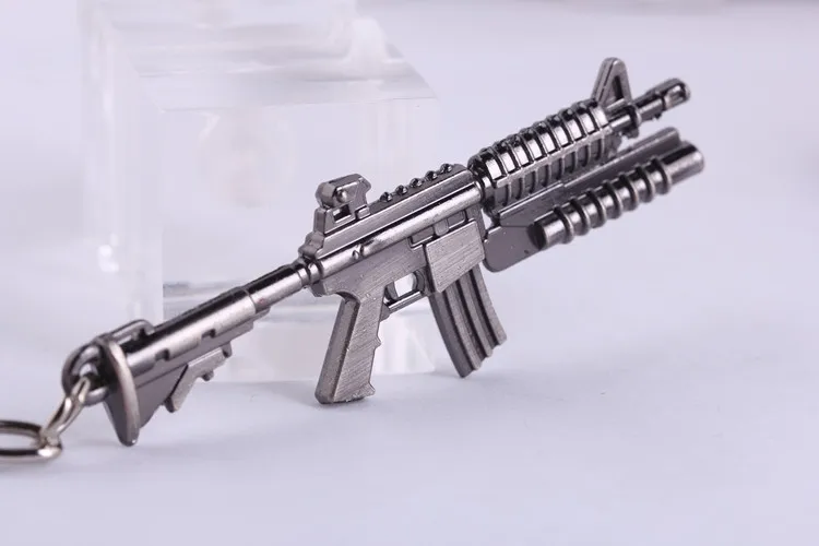 Новые реалистичные Пистолеты оружие брелок мини CF Cross Fire AK47 металлический для