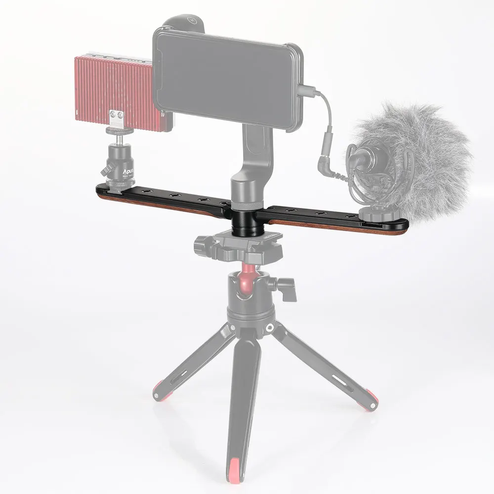 SmallRig складной удлинитель для мобильного телефона головы Vlogging аксессуары с 1/4 ”-20 резьбовых отверстий/Холодный башмак Крепление-2381