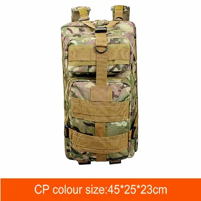 CP colour Военный тактический рюкзак для наружного использования Fjallraven Kanken тактическая сумка 600D Оксфорд военные рюкзаки большой походный рюкзак - Цвет: CP colour
