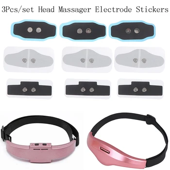 

3Pcs/set Electrode Stickers For Electric Head Massager Sleep Monitor Sleeping Aid Tool Release Stress