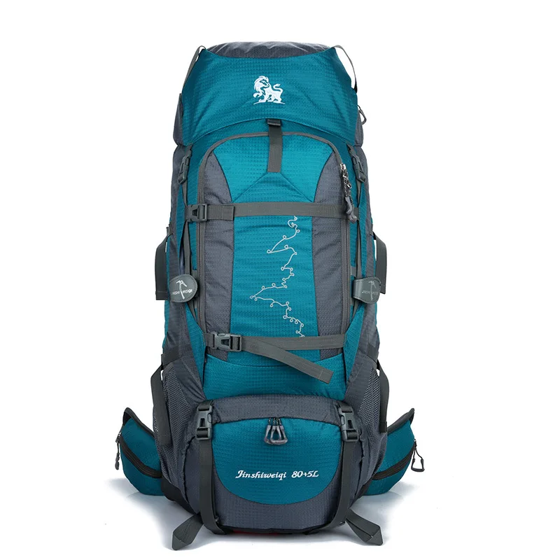 

85L Large Capacity Camping Trekking Backpack Specialized Aluminum Support Climbing Hikng Rucksack Men Travel Mountaineering Bag