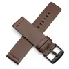 Bracelet en cuir pour montre, Samsung Galaxy Watch 3, 20mm 22mm, Active2, libération rapide 18mm 24mm, 20mm ► Photo 3/6