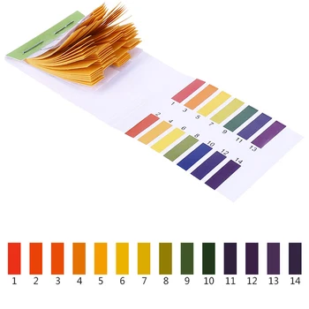 

Full Range 1-14 80 PH Strips Water Testing PH Tester Paper PH Litmus Urine Health Care Paper Water Kit