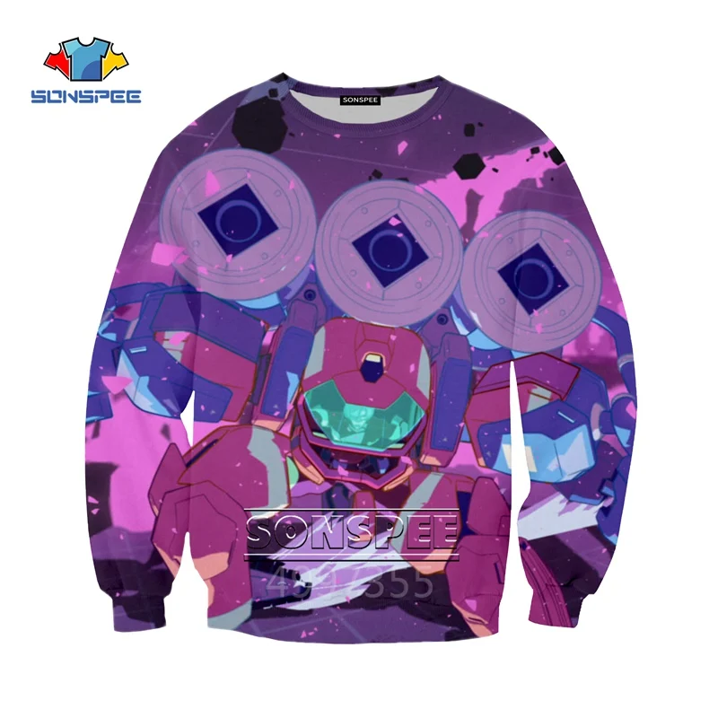 SONSPEE/аниме Promare Harajuku, детские толстовки с 3D принтом, детская одежда для мальчиков и девочек-подростков, топы, пуловер с длинными рукавами, SW134 - Цвет: 13