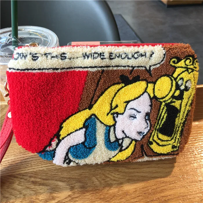 Clutch Bag Мультяшная Алиса в стране чудес, Чеширский кот, сумки через плечо, сумка на ремне, женский клатч, косметичка, сумочка, красивый чехол, Органайзер - Цвет: Clutch Bag