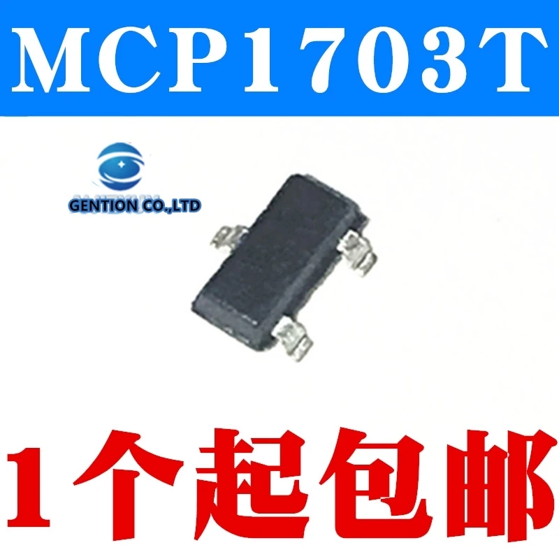 

10 шт. MCP1703T-3302-e/CB чипы SOT23 низкий выпадающий линейный регулятор "в наличии 100% новый и оригинальный