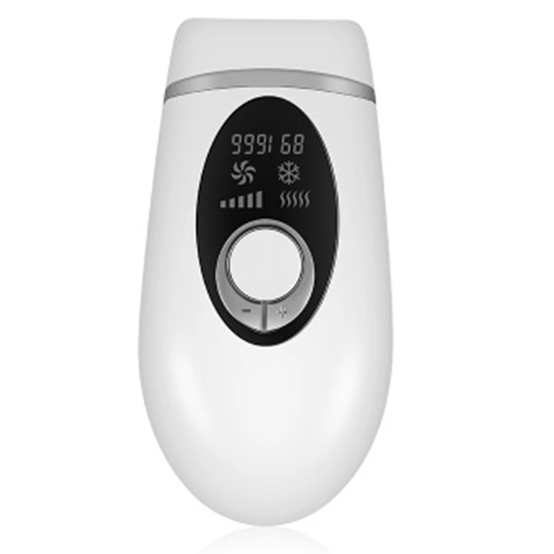 Gray ЕС Plug 990000 Flash IPL постоянный домашний ЖК-дисплей эпилятор электрический безболезненный прибор для удаления волос для тела бикини лица подмышек - Цвет: Gray