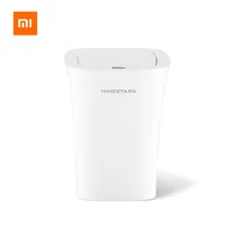 Xiaomi NINESTARS водонепроницаемый индукционный мусорный бак 10 литров IPX3 жизни водонепроницаемый индукционный открытие регулируемое расстояние