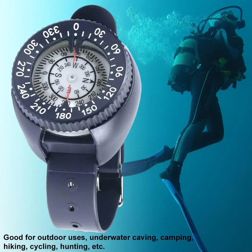 Wrist Watch Compass Outdoor Camping Survival Adventure Hiking
