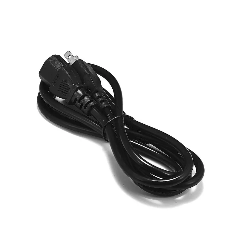 USA Power Cord IEC C13 1.5m 5ft American Power Cable For Dell PC Computer Monitor HP Espon 3D Printer LG TV images - 6