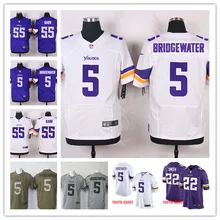 Stitiched,Minnesota s,Teddy Bridgewater Laquon Treadwell Harrison Smith Anthony Barr,women,youth,kids Jersey