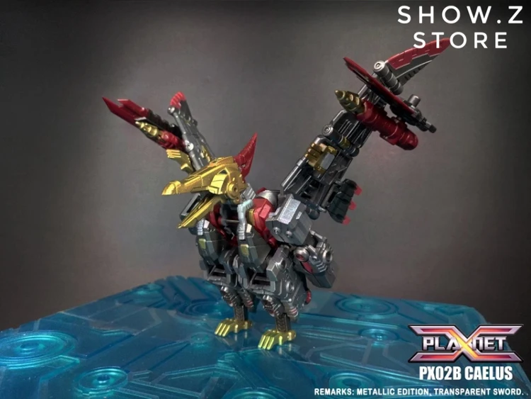 [Show. Z Store] Planet X Planet-X PX-02B PX02B Caelus Swoop металлическая Версия трансформации фигурки