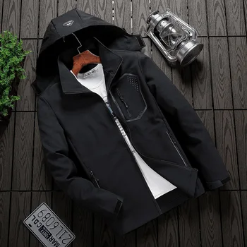 

Outdoor Jacket Single Layer men Tide Brand Spring Autumn Waterproof Breathable Stretch Windproof Mountaineering women Jacket